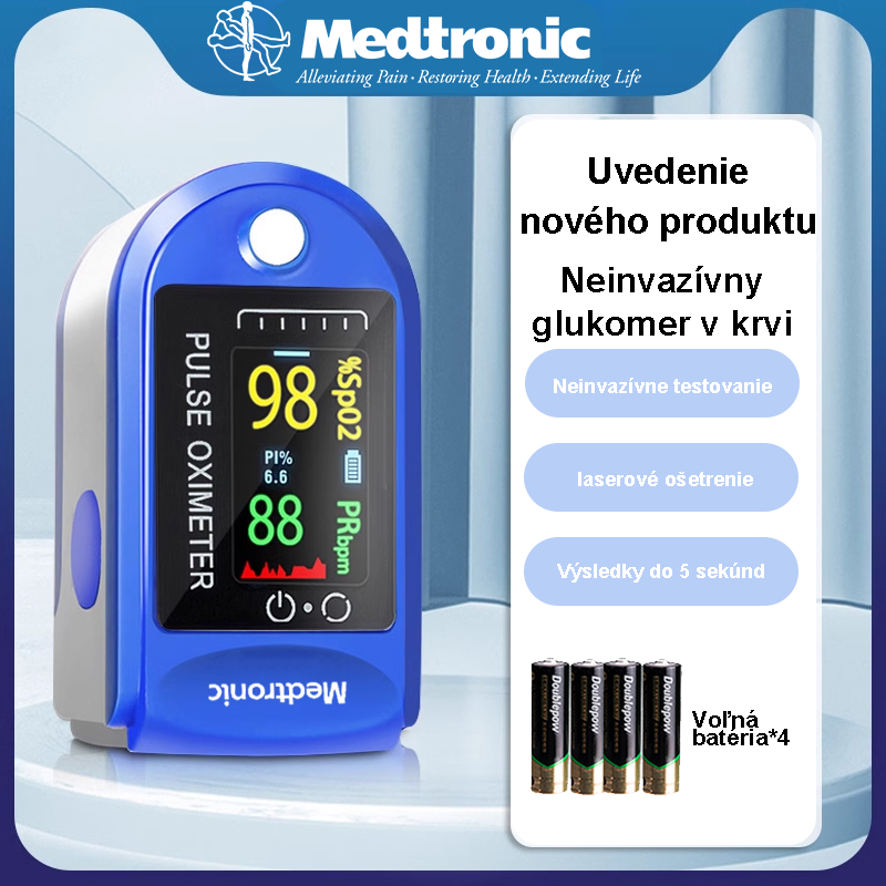 [Vylepšená verzia neinvazívneho glukomera Medtronic] neinvazívny krvný cukor + neinvazívny kyslík v krvi + neinvazívna kyselina močová + neinvazívna srdcová frekvencia + neinvazívny krvný tlak + kardiopulmonálne vyšetrenie + vyšetrenie obličiek (25 doplnkov nové funkcie)